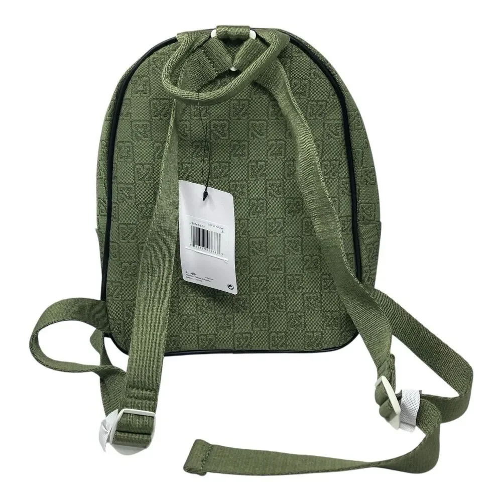 Jordan Backpack Womens‎ Green Mini Nike Monogram Logo Jacquard School 8L 7A0761